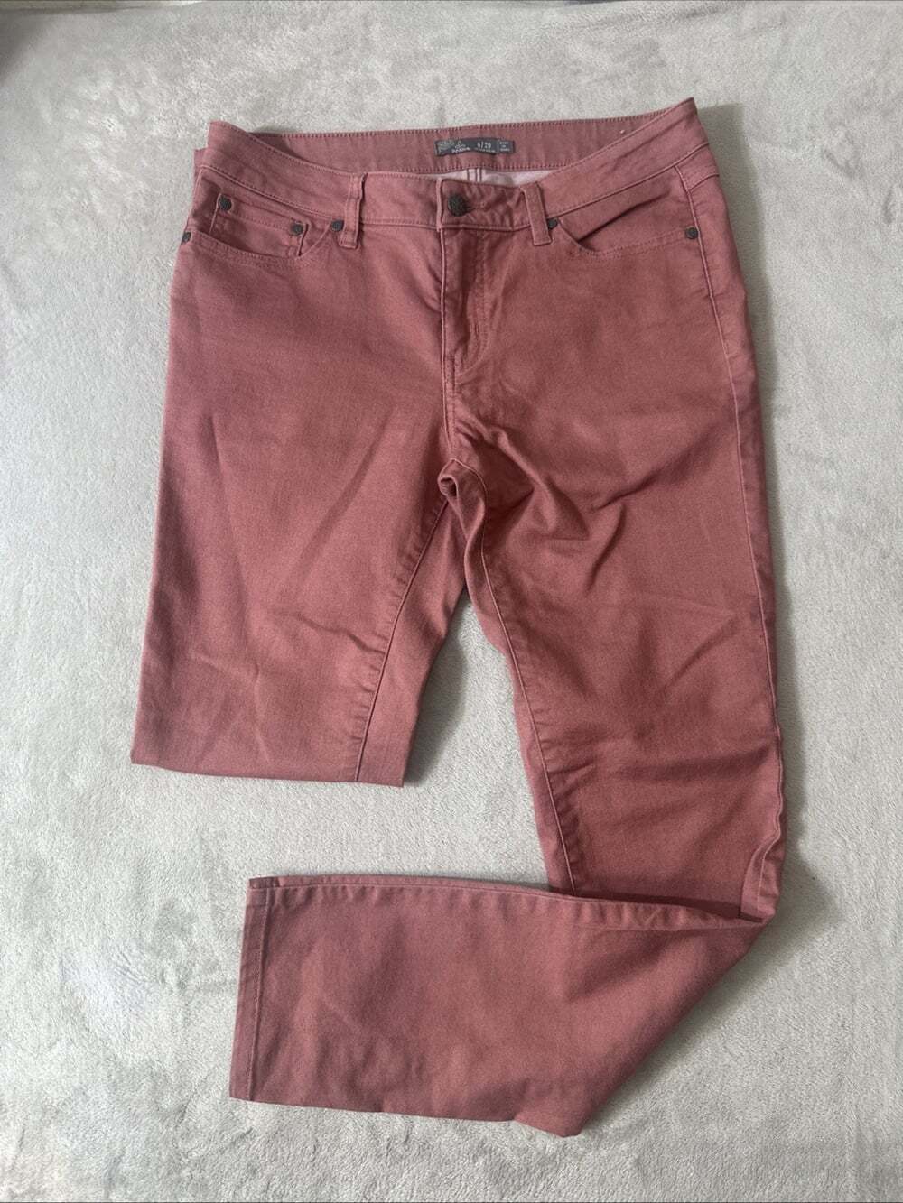 Prana Women’s Regular Inseam Stretch Jeans Dusty Rose Pink Size 8/29
